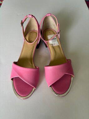 NWT Talbots Fiji Twist leather sandals